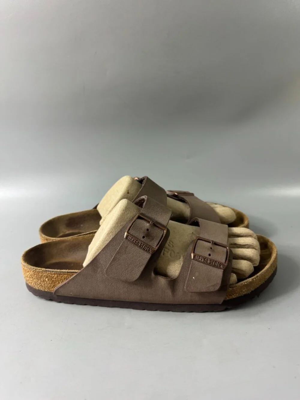 Birkenstock Arizona Sandals, Leather, Classic Footbed, Size 42